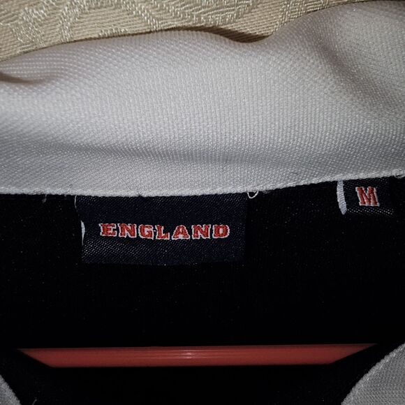 England Football Athletic Sports Jacket Mens Size Medium Soccer Fast Ship - Picture 2 of 8